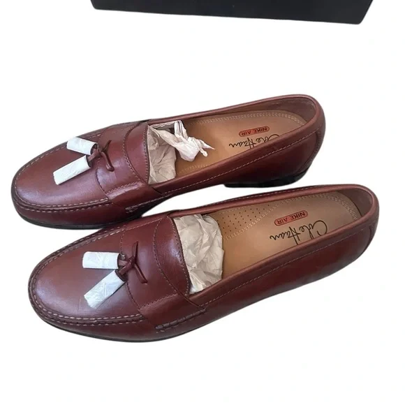 Cole Haan Men's Pinch Tassel Brown Leather Loafers NIB NWT Size 11 Work Office - Picture 3 of 6